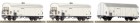 66152 Roco 3 Piece Set: Refrigerator cars